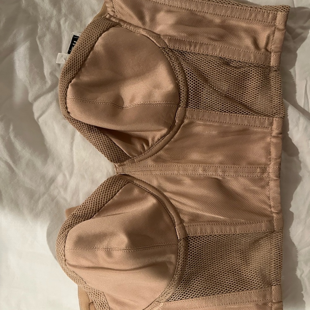 Fleur du Mal Tan Crop Top